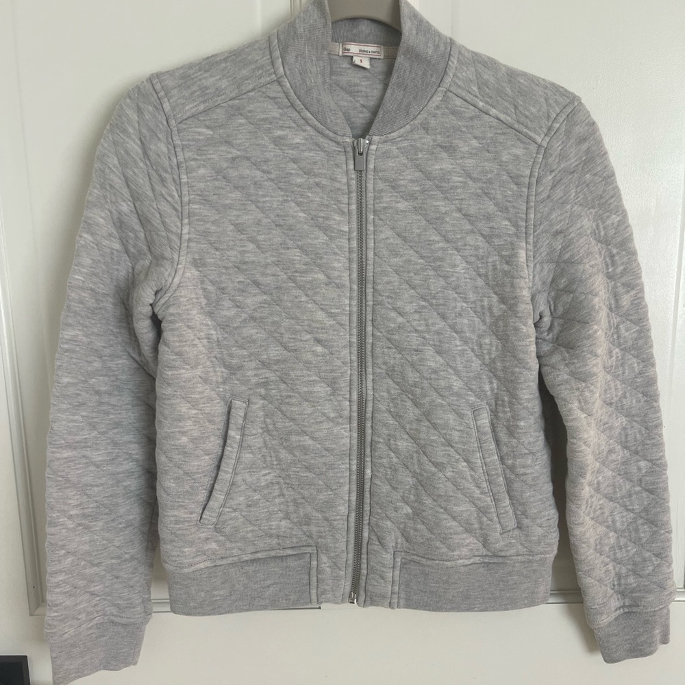 Gap quilted bomber jacket.